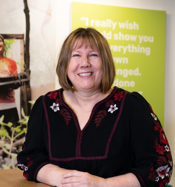 Lorraine Currie, Chief Executive, SCIAF